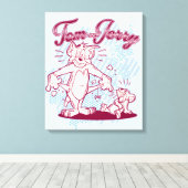 Tom und Jerry Broke Leinwanddruck (Insitu (Holzboden))