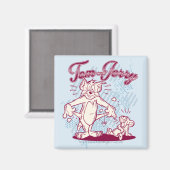 Tom und Jerry Broke Magnet (Vorderseite/Rückseite)