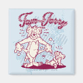 Tom und Jerry Broke Magnet (Vorne)