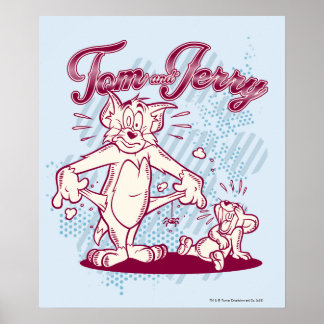 Tom und Jerry Broke Poster