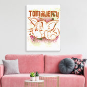 Tom und Jerry Brown und Green Leinwanddruck (Insitu (Wohnzimmer))