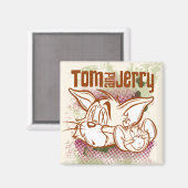 Tom und Jerry Brown und Green Magnet (Vorderseite/Rückseite)