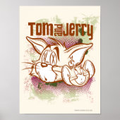 Tom und Jerry Brown und Green Poster (Vorne)