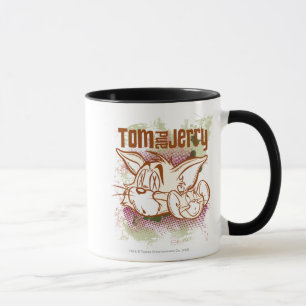 Tom und Jerry Brown und Green Tasse