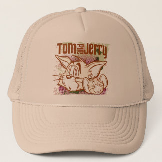 Tom und Jerry Brown und Green Truckerkappe