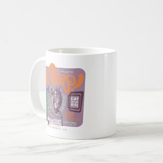 Tom und Jerry Cat Snap Kaffeetasse (Vorderseite Links)
