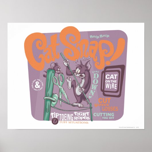 Tom und Jerry Cat Snap Poster (Vorne)