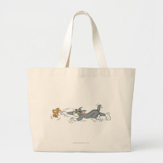 Tom und Jerry Chase Jumbo Stoffbeutel