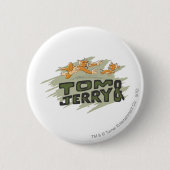 Tom und Jerry Chase Logo Button (Vorderseite)