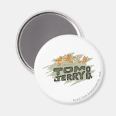 Tom und Jerry Chase Logo Magnet (Vorderseite/Rückseite)