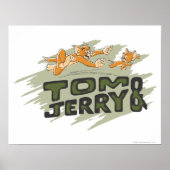 Tom und Jerry Chase Logo Poster (Vorne)