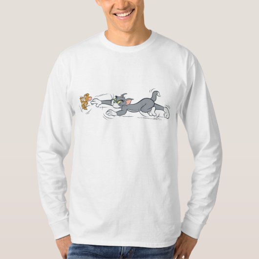 Tom und Jerry Chase T-Shirt (Vorderseite)