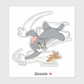 Tom und Jerry Chase Turn Aufkleber (Blatt)