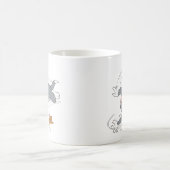Tom und Jerry Chase Turn Kaffeetasse (Mittel)