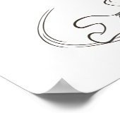 Tom und Jerry Chase Turn Poster (Ecke)