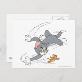 Tom und Jerry Chase Turn Postkarte (Vorne/Hinten)