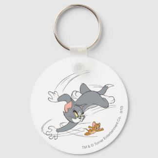 Tom und Jerry Chase Turn Schlüsselanhänger