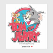 Tom und Jerry Classic Logo Aufkleber (Blatt)