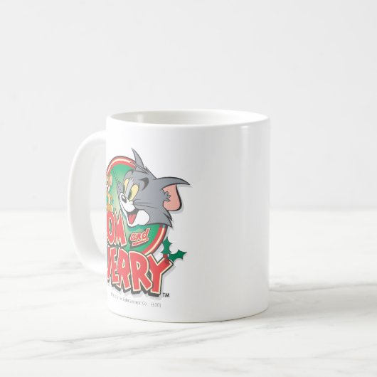 Tom und Jerry Classic Logo Kaffeetasse (Vorderseite Links)