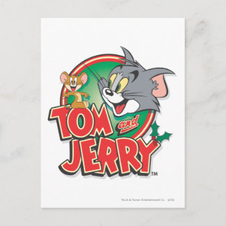 Tom und Jerry Classic Logo Postkarte