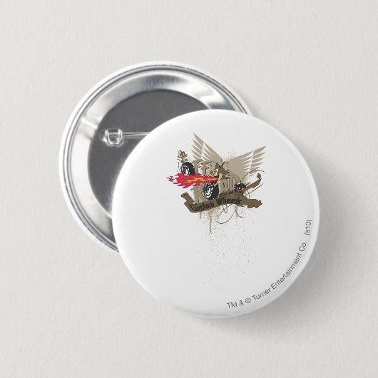 Tom und Jerry Custome Wheels Button (Vorne & Hinten)