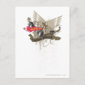 Tom und Jerry Custome Wheels Postkarte (Vorderseite)