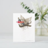 Tom und Jerry Custome Wheels Postkarte (Stehend Vorderseite)