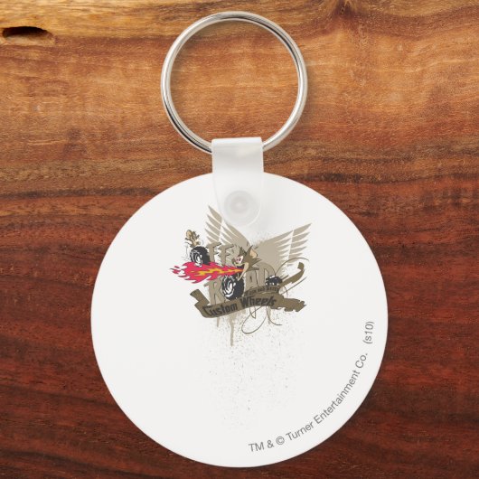 Tom und Jerry Custome Wheels Schlüsselanhänger (Vorderseite)