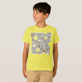 Tom und Jerry Doodle Art T-Shirt (Vorne ganz)