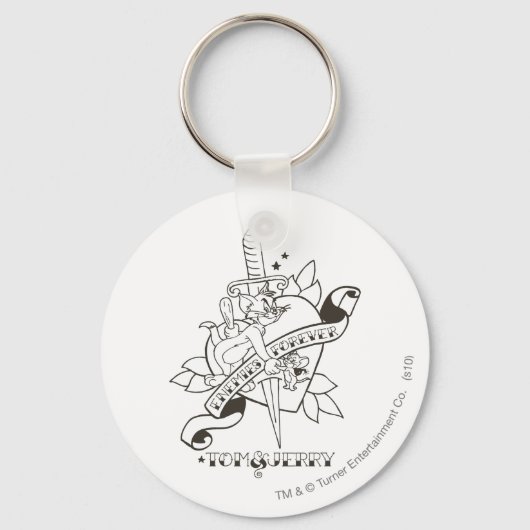 Tom und Jerry Enemies für immer 1 Schlüsselanhänger (Vorderseite)