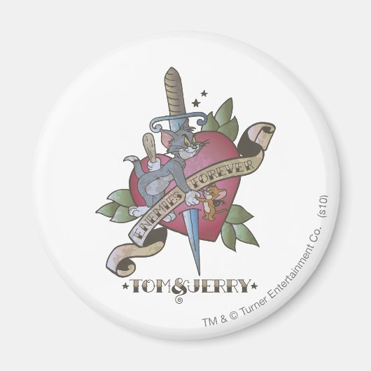 Tom und Jerry Enemies für immer 2 Magnet (Vorne)