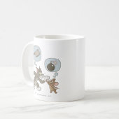 Tom und Jerry Evil Gedanken Kaffeetasse (Vorderseite Links)