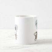 Tom und Jerry Evil Gedanken Kaffeetasse (Mittel)