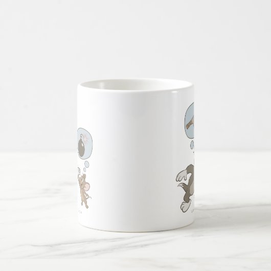 Tom und Jerry Evil Gedanken Kaffeetasse (Mittel)