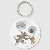 Tom und Jerry Evil Gedanken Schlüsselanhänger (Vorderseite)