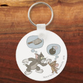 Tom und Jerry Evil Gedanken Schlüsselanhänger (Vorderseite)