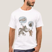 Tom und Jerry Evil Gedanken T-Shirt (Vorderseite)