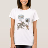 Tom und Jerry Evil Gedanken T-Shirt (Vorderseite)