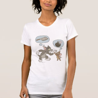 Tom und Jerry Evil Gedanken T-Shirt
