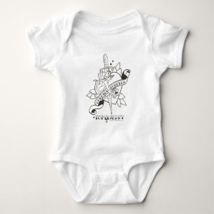 Tom- und Jerry-Feinde für immer 1 Baby Strampler