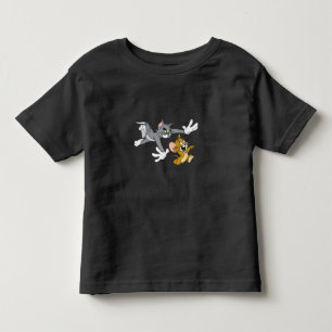 Tom und Jerry Fun Black T - Shirt für Kinder