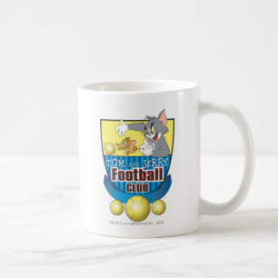 Tom- und Jerry-Fußball (Fußball) 5 Kaffeetasse