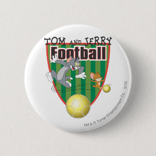 Tom- und Jerry-Fußball (Fußball) 6 Button