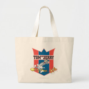 Tom- und Jerry-Fußball (Fußball) 7 Jumbo Stoffbeutel
