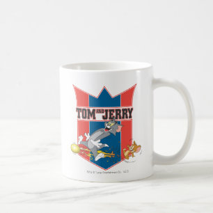 Tom- und Jerry-Fußball (Fußball) 7 Kaffeetasse