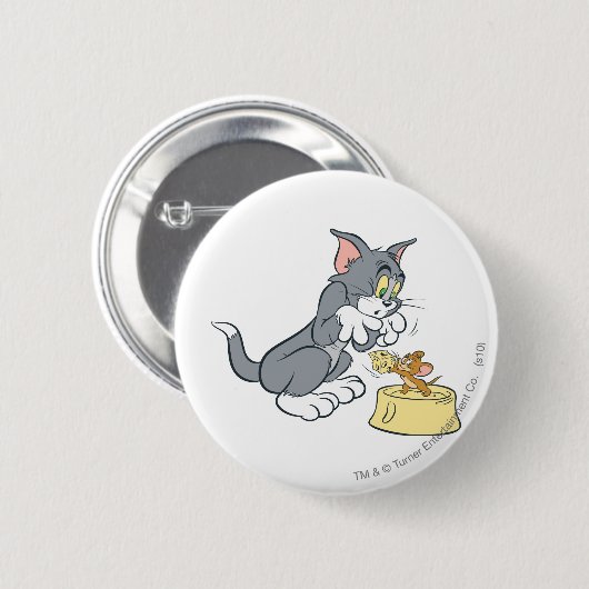 Tom und Jerry Fütterte die Katze Button (Vorne & Hinten)
