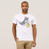 Tom und Jerry Fütterte die Katze T-Shirt (Vorne ganz)