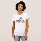 Tom und Jerry Fütterte die Katze T-Shirt (Vorne ganz)