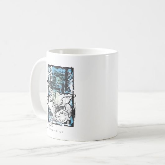 Tom und Jerry Grimey Kaffeetasse (Vorderseite Links)