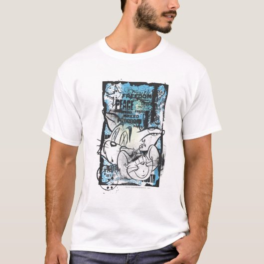 Tom und Jerry Grimey T-Shirt (Vorderseite)